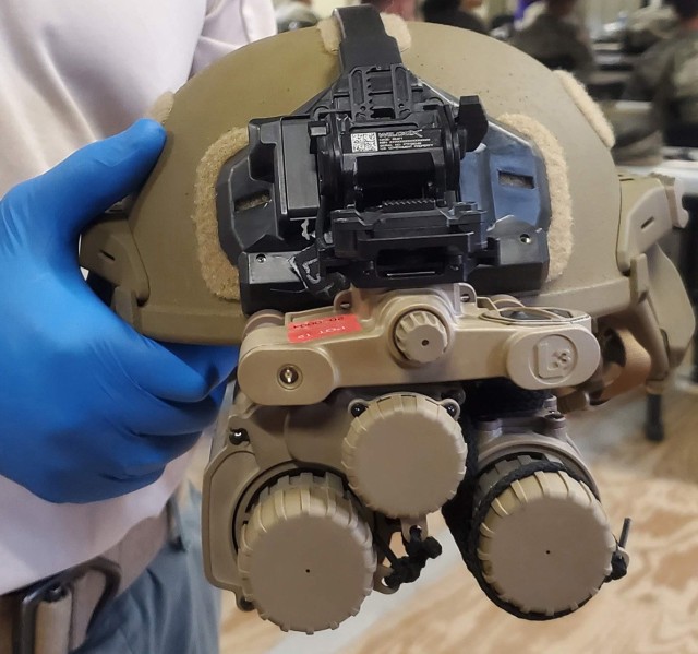 3rd Squadron, 89th Cavalry Regiment began training on the new Enhanced Night Vision Goggle - Binocular (ENVG-B) June 1.