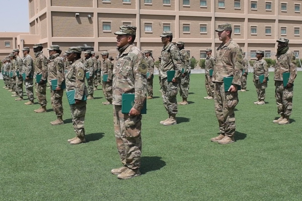 Despite COVID-19, Deployed Soldiers Graduate From Basic Leaders Course ...