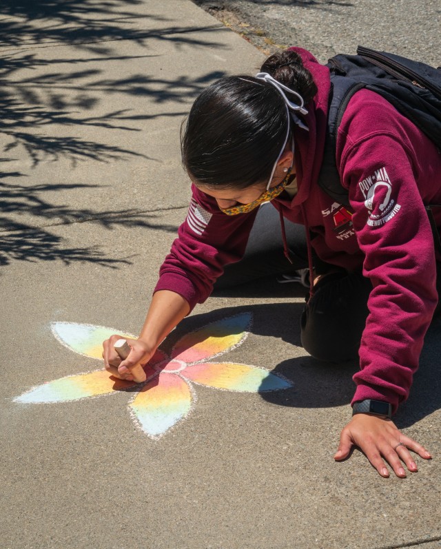 Presidio of Monterey, Chalk Walk