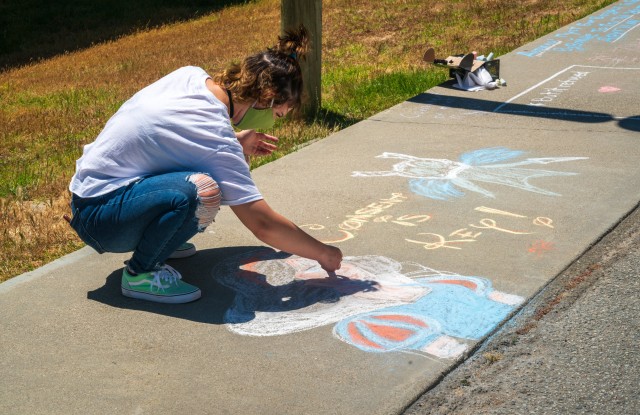Presidio of Monterey, Chalk Walk