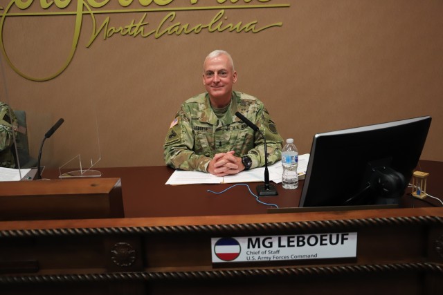 Four Fort Bragg Leaders Discuss Army Readiness, 
Army Hiring Days, COVID-19 Health Precautions