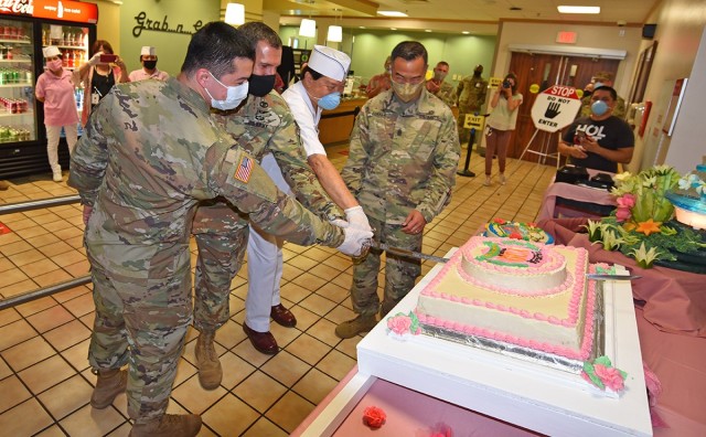 Cake Cutting - 100 Year Celebration