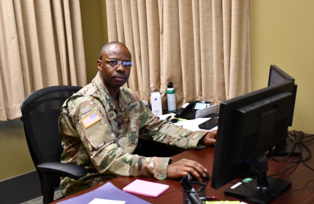 Randi Stenson, Mission Command Center of Excellence Public Affairs