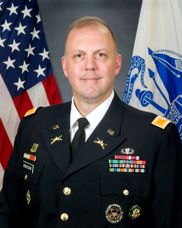 Col. Jeffrey Erickson is the Army Cyber Institute’s director to help lead ACI as a critical strategic operation for the Army and nation.