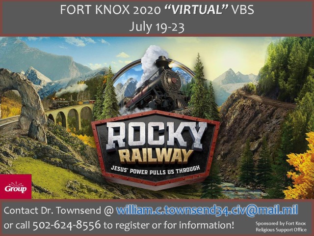Fort Knox Virtual VBS flyer