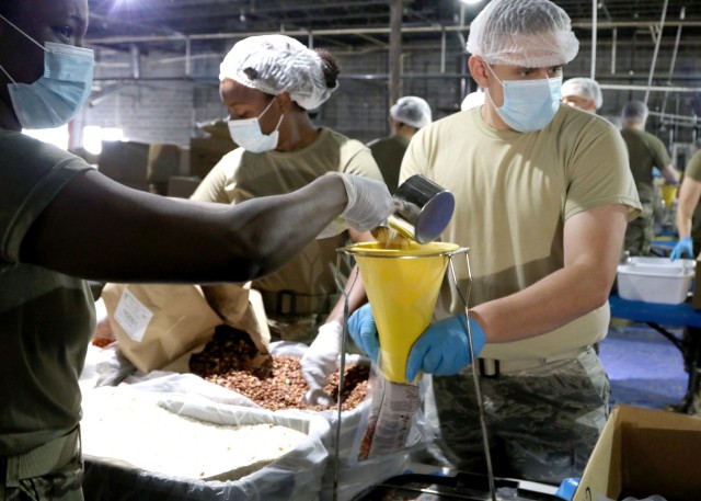 Kansas National Guard packages 4 million meals and counting