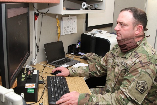Sgt. 1st Class Aaron M. Stracke is a : Cyber Network Defender (Military Occupational Specialty 25D) for the Regional Cyber Center-Continental United States, Army Network Enterprise Technology Command (NETCOM).