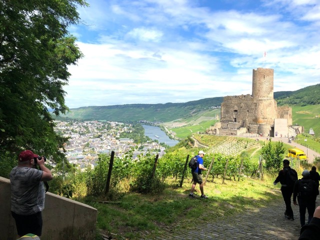 Berg Landshute sits high above the Mosel River and looks down on the city of Bernkastel-Kues. The post-card city and castle is the destination of the All-Terrain vehicle/Utility-Terrain Vehicle Trip through DFMWR Outdoor Recreation in Baumholder.