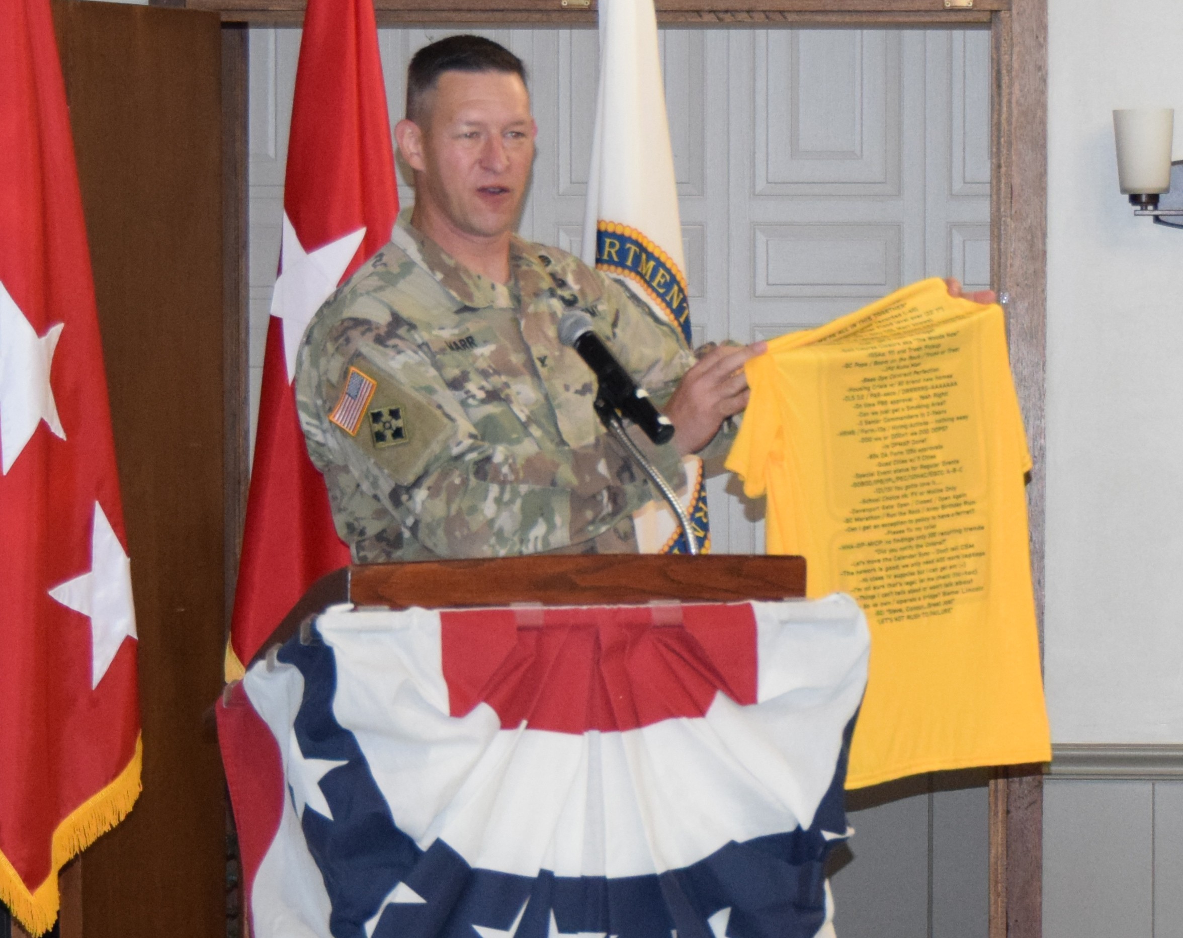 Allison takes command of USAG RIA at Change of Command Ceremony ...