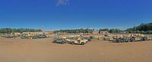 North-East region staff surged to Fort Drum, New York, in June to help the U.S. Army 10th Mountain Division divest its unwanted property. A variety of items - including rolling stock shown here - goes onto the agency&#39;s property books for reutilization, transfer, donation, or eventual sale.