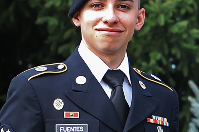 Spc. Jariel Fuentes, military police officer, Letterkenny Army Depot, Pennsylvania. (U.S. Army photo by Pam Goodhart)