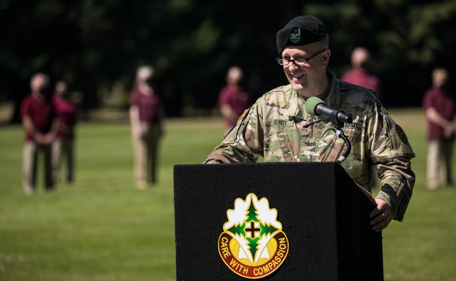 Col. Bundt says farewell