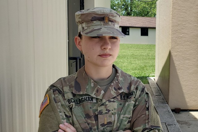 Ohio’s 1st female infantry officer on COVID-19 front lines