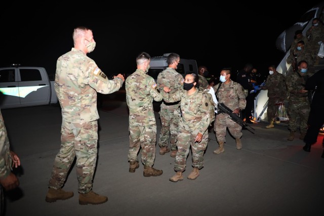 223rd Field Feeding Company returns home from deployment