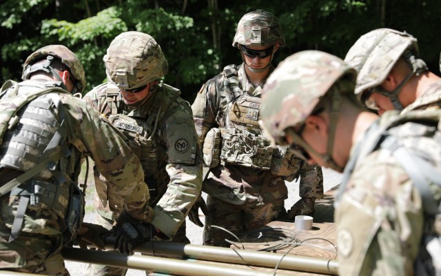 NY National Guard combat engineers practice explosive skills