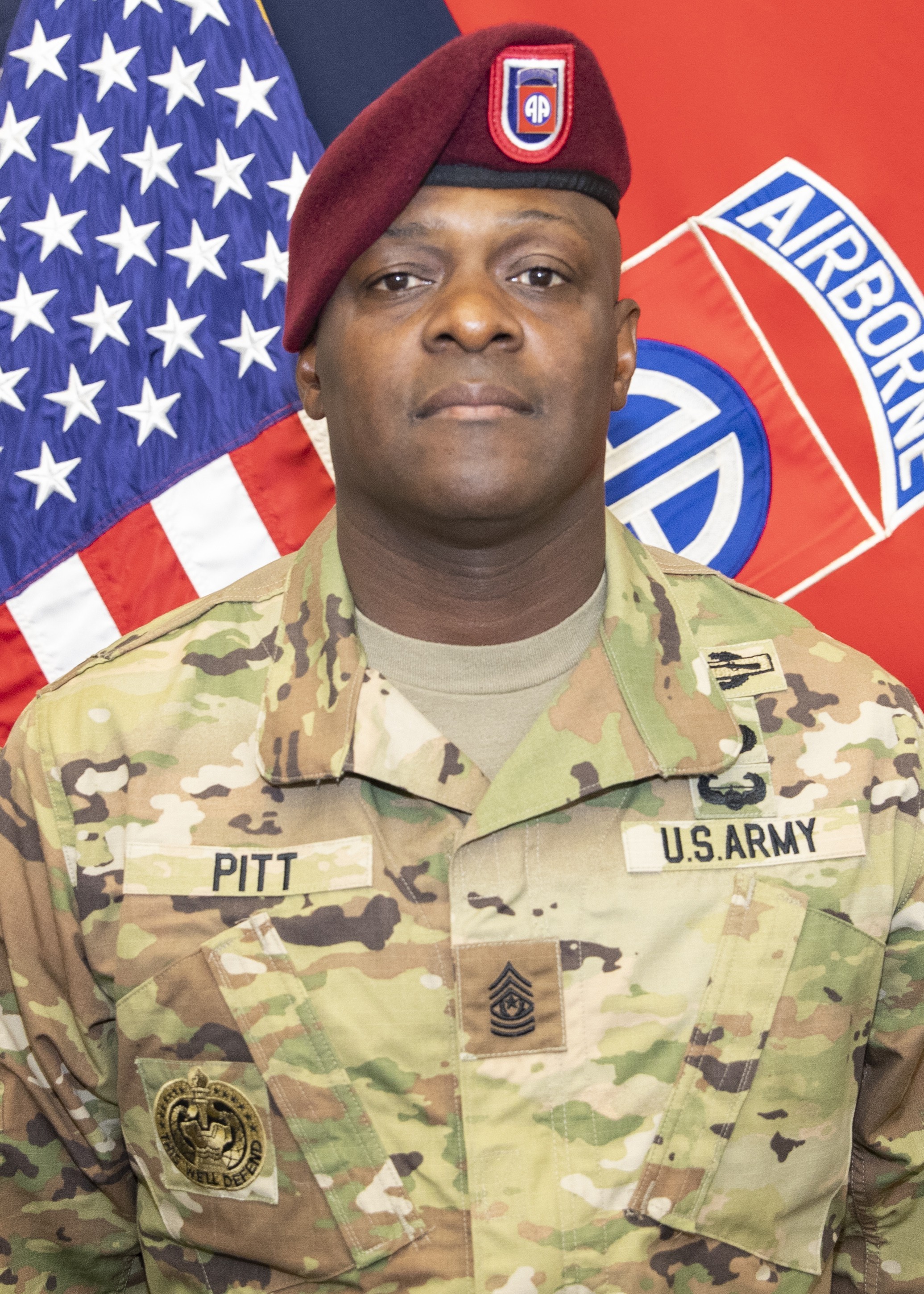 Command Sgt. Maj. David R. Pitt