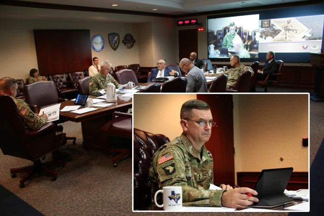 U.S. Army Aviation and Missile Command’s Maj. Gen. Todd Royar and other leaders discuss strategy for working with industry partners to increase supply availability and reduce the warfighter maintenance burden during AMCOM’s annual Industry Days event, held virtually, July 15-16.
