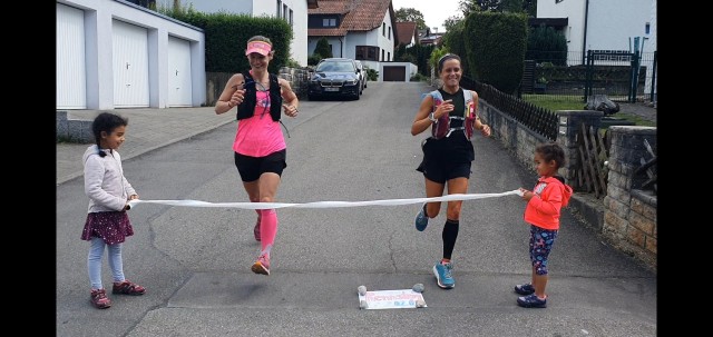 Runners challenge each other amid COVID-19