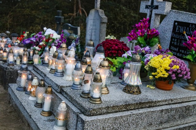 One of the Polish holidays the Soldiers of the 652nd Regional Support Group were able to experience was All Saints Day November 1, 2019. On this holiday, people remember deceased friends and family and place lanterns on their graves, as seen in this photo taken at Powidz Cemetery in Powidz, Poland. (U.S. Army Reserve photo by Master Sgt. Ryan C. Matson, 652nd Regional Support Group)