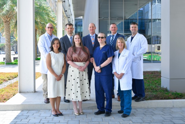 Members of the initial Trauma, Burn, and Rehabilitative Medicine
...
