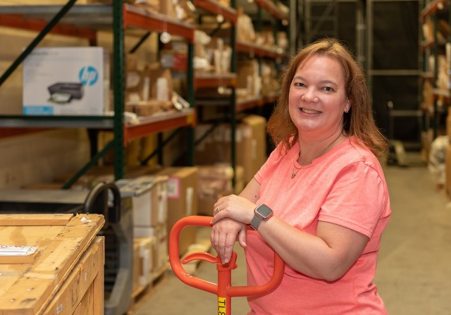 Jill Drake, quality assurance assistant, was named the Tobyhanna Army Depot Employee of the Quarter for the second quarter of fiscal year 2020, junior categories.
