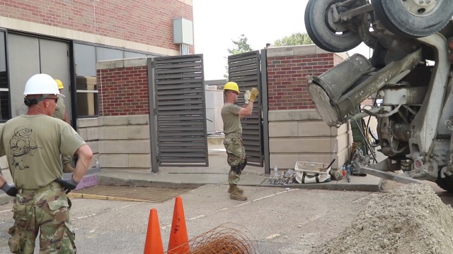 226th engineers use annual training as opportunity to build