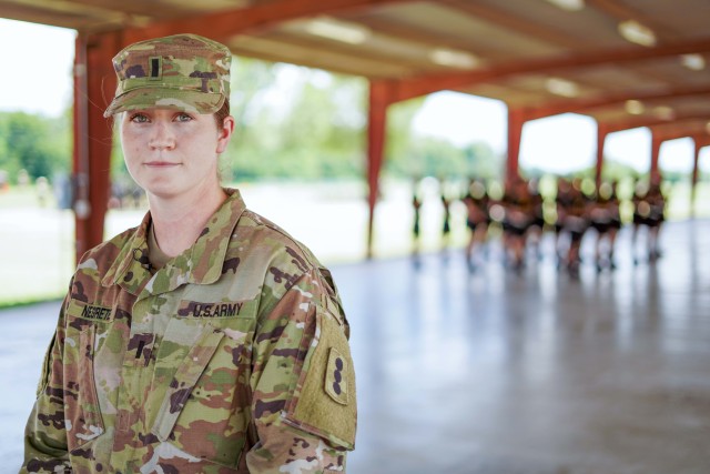 1st Lt. Caroline Negrete assisted with the care of an accident victim on Interstate 44 until emergency responders arrived. On her way to work, Negrete, the executive officer for C Battery, 1st Battalion, 19th Field Artillery, saw a burst of fire...