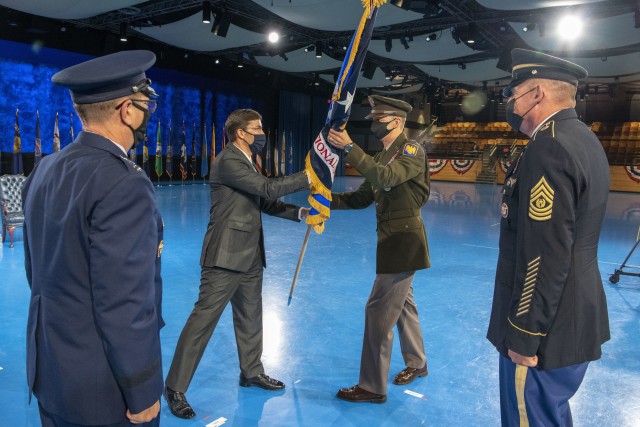 Esper praises outgoing NGB chief, welcomes incoming chief
