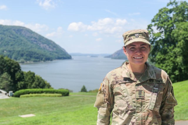Class of 2021 Cadet Leighton McAlpin went from not being sure if she could get into the U.S. Military Academy as a high school junior to one of the top leaders in the Class of 2021 as she is finishing up her summer job as Cadet Basic Training...
