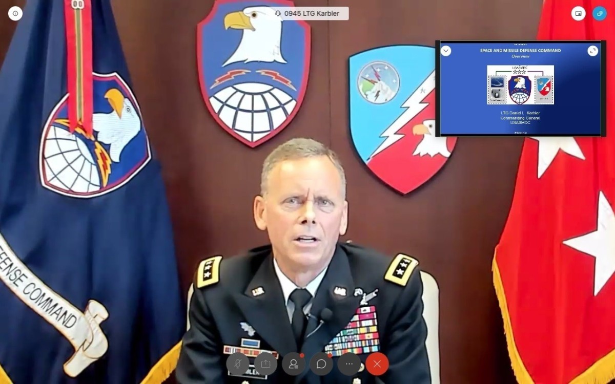 SMDC leader gives command update during virtual symposium Article