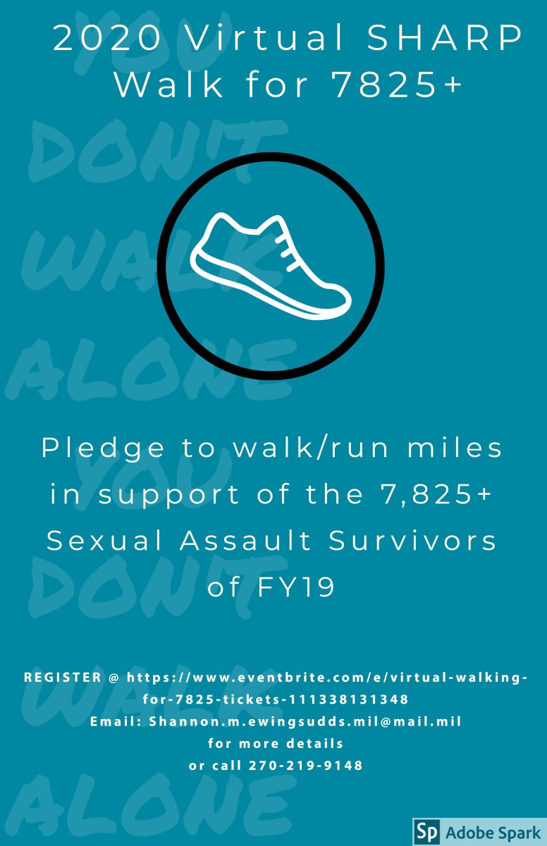 Fort Knox to host Virtual SHARP Walk/Run Sept. 130 in honor of 7,825