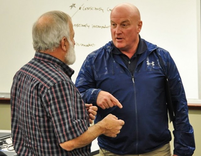 Dr. Larry Wilson is an Army civilian with the Department of Academic Support-Distance Learning, located at Fort Leavenworth, Kansas. Wilson won the TRADOC Educator of the Year Award. (Courtesy Photo)