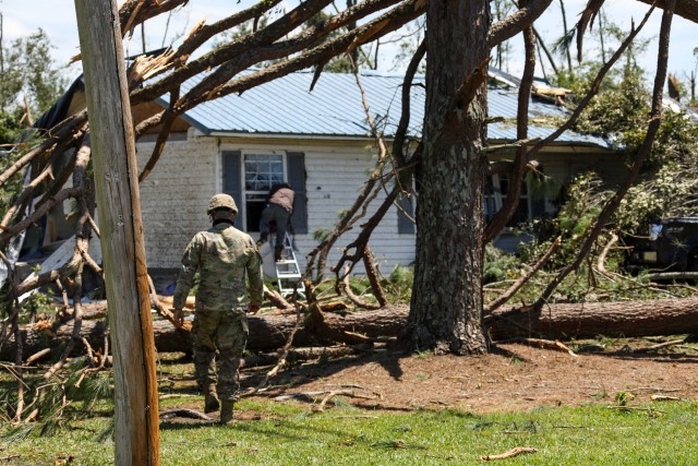 NCNG engineers respond to Hurricane Isaias
