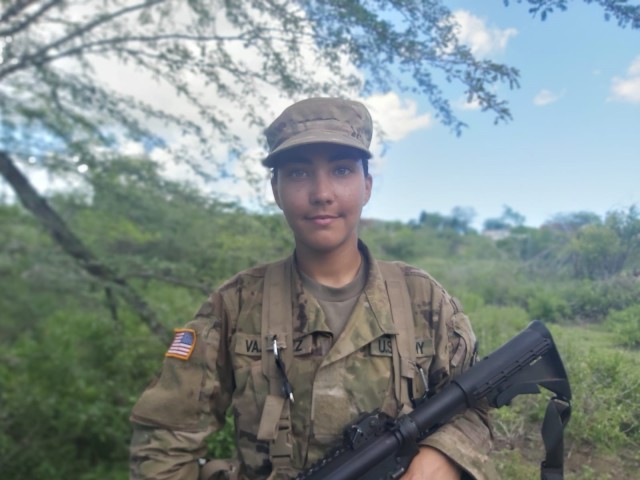 Cadets lead from the front during summer camp in Puerto Rico
