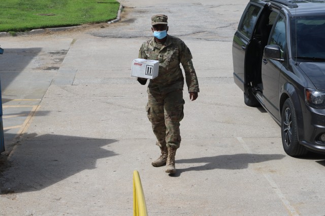 Kansas Guard drives thousands of miles transporting samples