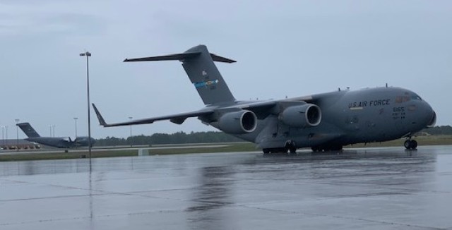 Fort Drum airfield supports aircraft evacuation during storm