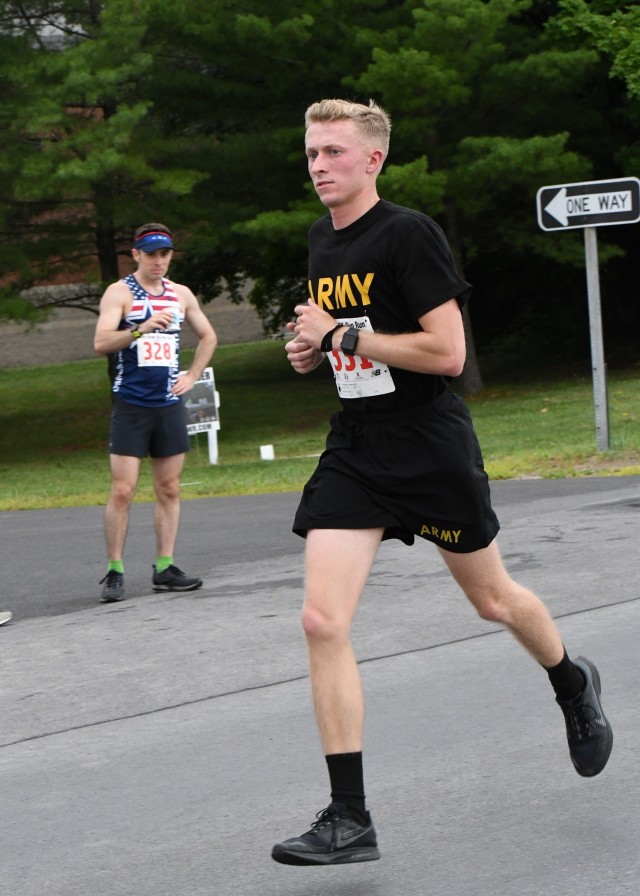 Fort Drum Family and Morale, Welfare and Recreation staff hosted an Army Ten-Miler (ATM) qualifying run Aug. 3 for 10th Mountain Division (LI) Soldiers to earn free registration for this year’s virtual race. (Photo by Mike Strasser, Fort Drum...