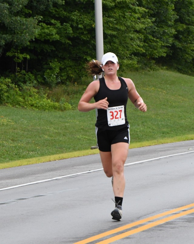 Fort Drum Family and Morale, Welfare and Recreation staff hosted an Army Ten-Miler (ATM) qualifying run Aug. 3 for 10th Mountain Division (LI) Soldiers to earn free registration for this year’s virtual race. (Photo by Mike Strasser, Fort Drum...