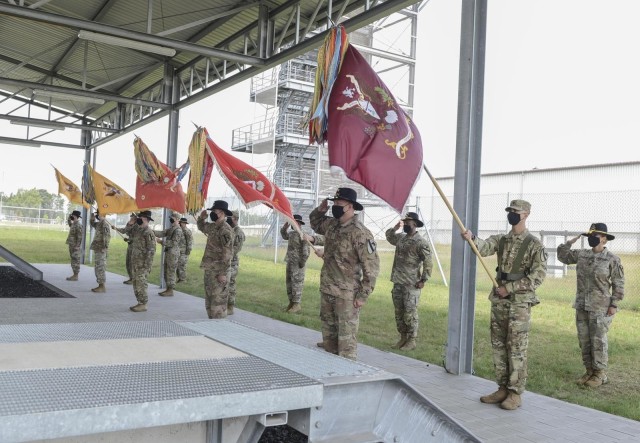 The 2nd Armored Brigade Combat Team, 1st Cavalry Division ‘Black Jack’ cased its colors and transferred authority to 2nd Armored Brigade Combat Team, 3rd Infantry Division ‘Spartan’ during an official transfer of authority ceremony in...