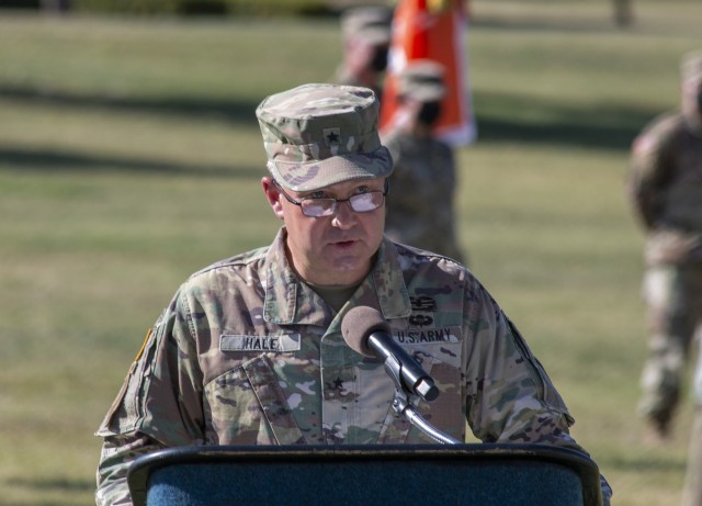 BG Hale takes command of USAICoE & FH