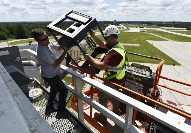 Forney Airfield air traffic control tower upgrades nearing completion
