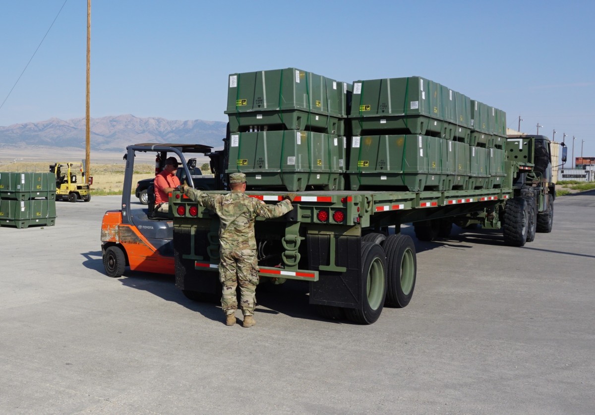 Tooele Army Depot Partners with Utah National Guard for RealWorld Munitions Mission Article
