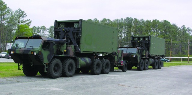 Mobile Army weapons diagnostic maintenance support system being tested