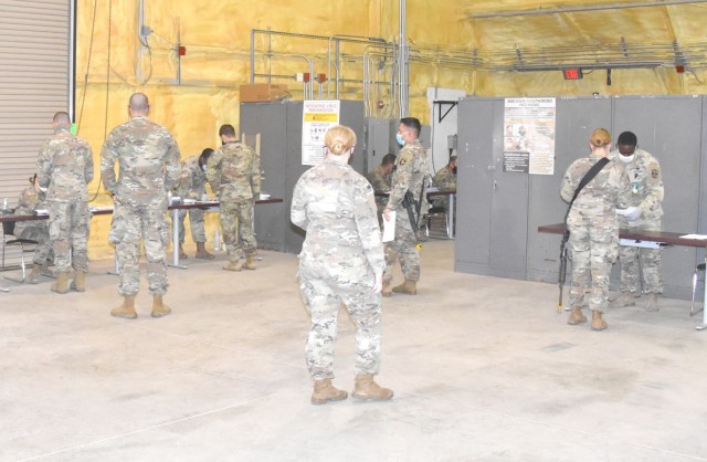 Rotational Soldiers with the 2nd Brigade Combat Team, 101st Airborne Division (Air Assault) inprocess at the Joint Readiness Training Center and Fort Polk before joining the rest of their unit for JRTC Rotation 20-09.