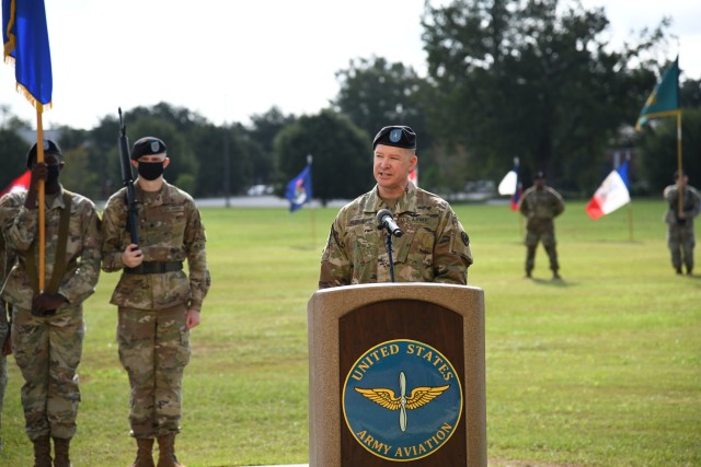 Fort Rucker welcomes USAACE deputy commanding general