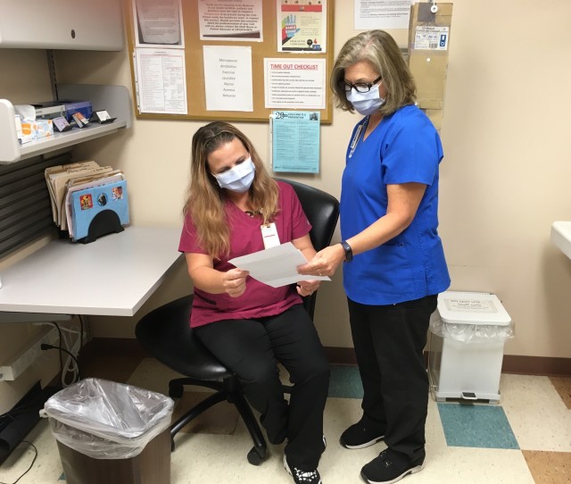 Ms. Offutt consults review patient&#39;s record with her team