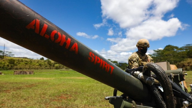 Soldiers partner with Marines for Joint Artillery Exercise