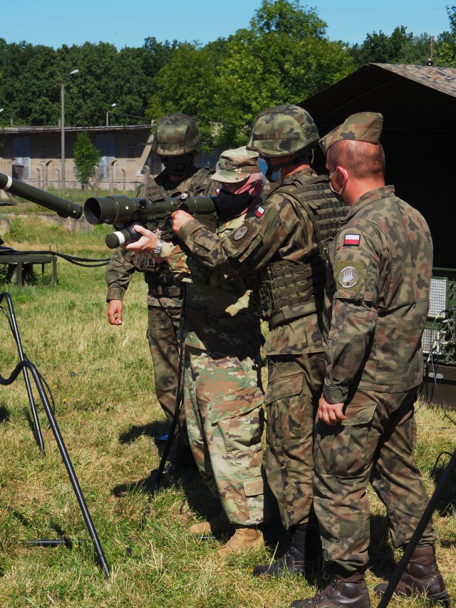 Brig. Gen. Gregory Brady, commander of the 10th Army Air and Missile Defense Command, visits Poland on Aug. 11-12 at the request of Polish Col. Kazimierz Dynski, commander of the 3rd Surface to Air Defense Brigade, in order to facilitate the planning and execution of future exercises in the European theater.  

U.S. Army Photo By 1st Lt. Jacob Moffatt