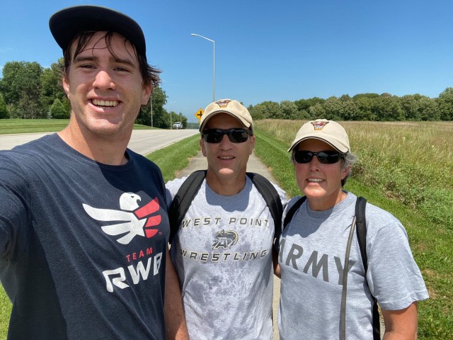 West Point grads and Old Grad Strong members Jeff Butler, Nathan Butler and Kelly O'Rourke were among hundreds of ‘Old Grads’ who took part in the Virtual March Back.                                                        Photos courtesy of...