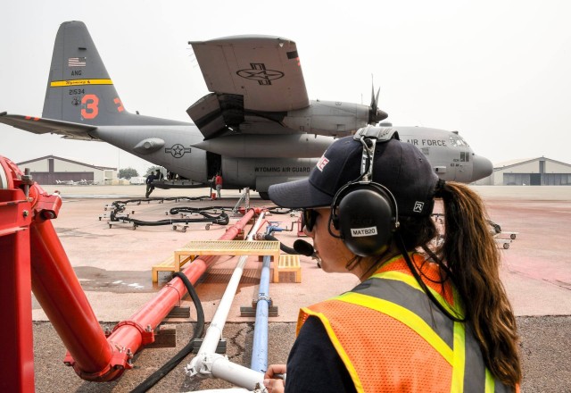 National Guard helps fight California wildfires